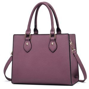 Crossbody Purses And Handbags Pu Leather Tote Top Handle Satchel :>